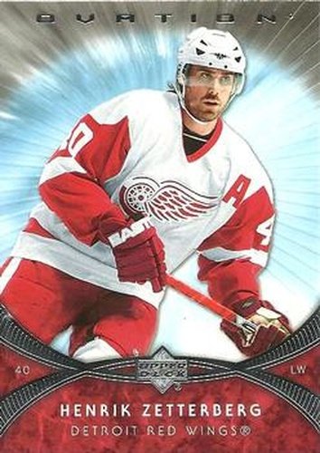 #181 Henrik Zetterberg - Henrik Zetterberg - 2007-08 Upper Deck Ovation Hockey