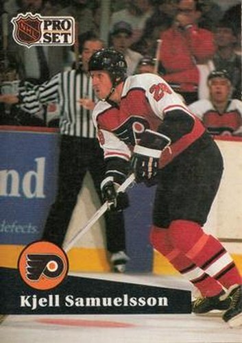 #181 Kjell Samuelsson - 1991-92 Pro Set Hockey