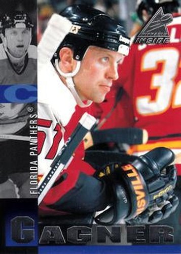 #181 Dave Gagner - Calgary Flames - 1997-98 Pinnacle Inside Hockey
