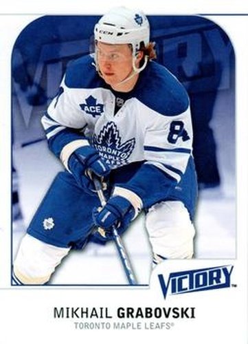 #181 Mikhail Grabovski - Toronto Maple Leafs - 2009-10 Upper Deck Victory Hockey
