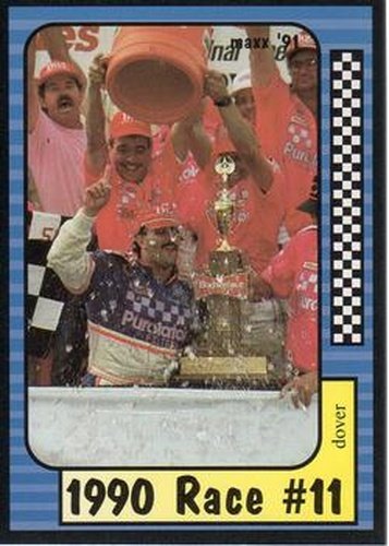 #181 1990 Race #11-Dover - Whitcomb Racing - 1991 Maxx Racing