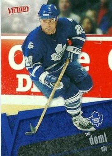 #181 Tie Domi - Toronto Maple Leafs - 2003-04 Upper Deck Victory Hockey