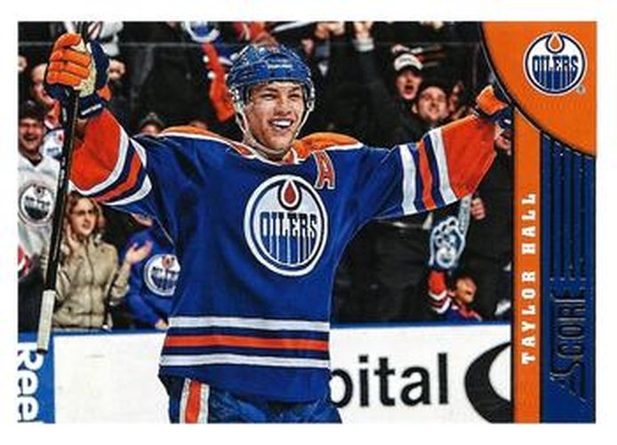 #182 Taylor Hall - Edmonton Oilers - 2013-14 Score Hockey