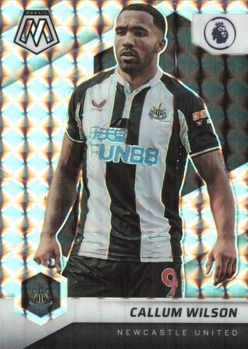 #182 Callum Wilson - Newcastle United - 2021-22 Panini Mosaic Premier League - Mosaic Soccer