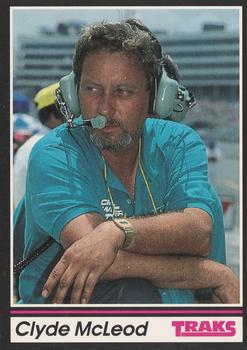 #182 Clyde McLeod - Cicci-Welliver Racing - 1991 Traks Racing