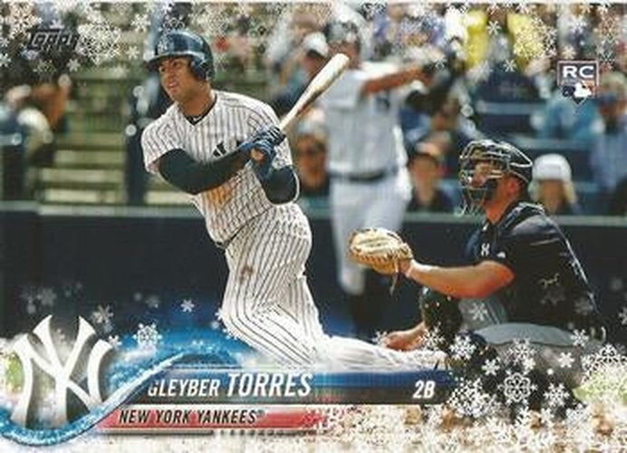 #HMW182 Gleyber Torres - New York Yankees - 2018 Topps Holiday Baseball