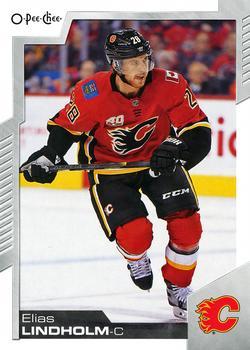 #182 Elias Lindholm - Calgary Flames - 2020-21 O-Pee-Chee Hockey