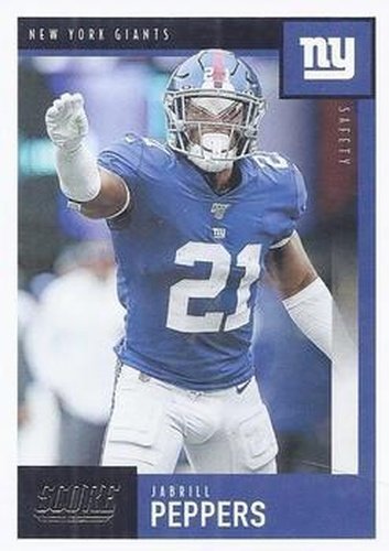#182 Jabrill Peppers - New York Giants - 2020 Score Football