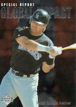 #182 Larry Walker - Colorado Rockies - 1997 Upper Deck Baseball