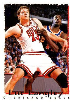 #182 Luc Longley - Chicago Bulls - 1994-95 Topps Basketball