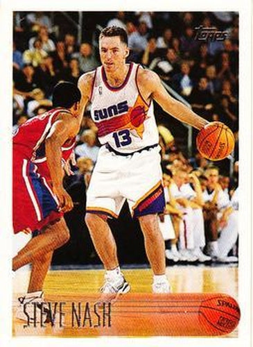 #182 Steve Nash - Phoenix Suns - 1996-97 Topps Basketball