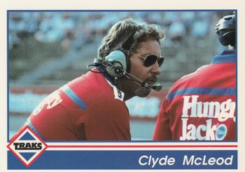 #182 Clyde McLeod - Cicci-Welliver Racing - 1992 Traks Racing