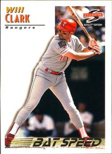 #182 Will Clark - Texas Rangers - 1995 Summit Baseball