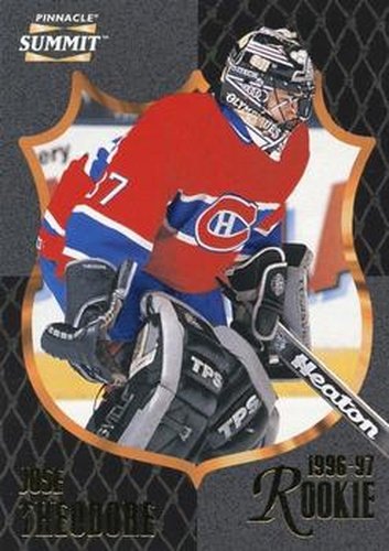 #182 Jose Theodore - Montreal Canadiens - 1996-97 Summit Hockey