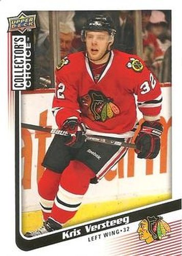 #182 Kris Versteeg - Chicago Blackhawks - 2009-10 Collector's Choice Hockey