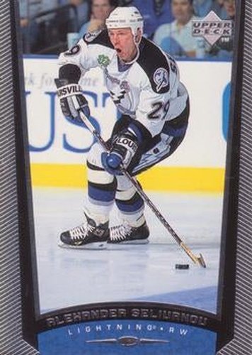#182 Alexander Selivanov - Tampa Bay Lightning - 1998-99 Upper Deck Hockey