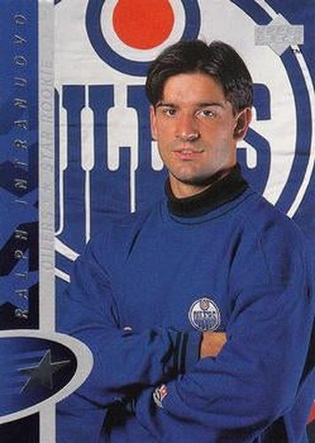 #182 Ralph Intranuovo - Edmonton Oilers - 1996-97 Upper Deck Hockey