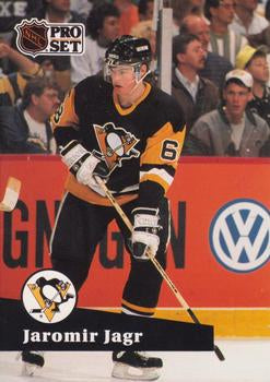 #183 Jaromir Jagr - 1991-92 Pro Set Hockey