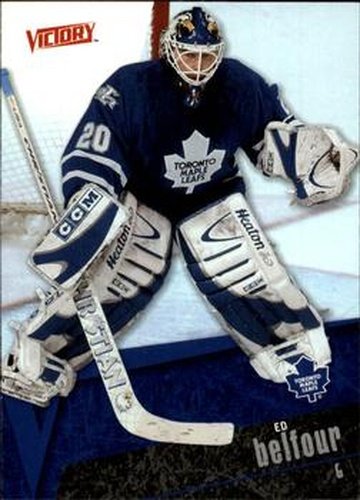 #183 Ed Belfour - Toronto Maple Leafs - 2003-04 Upper Deck Victory Hockey