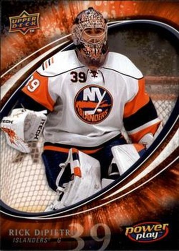 #183 Rick DiPietro - New York Islanders - 2008-09 Upper Deck Power Play Box Set Hockey