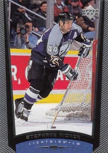 #183 Stephane Richer - Tampa Bay Lightning - 1998-99 Upper Deck Hockey