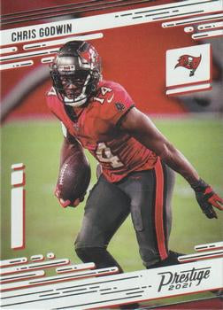 #183 Chris Godwin - Tampa Bay Buccaneers - 2021 Panini Prestige Football