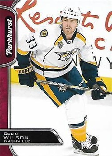 #183 Colin Wilson - Nashville Predators - 2016-17 Parkhurst - Red Hockey