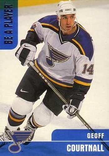 #183 Geoff Courtnall - St. Louis Blues - 1999-00 Be a Player Memorabilia Hockey