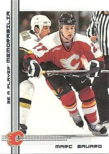 #183 Marc Savard - Calgary Flames - 2000-01 Be a Player Memorabilia Hockey