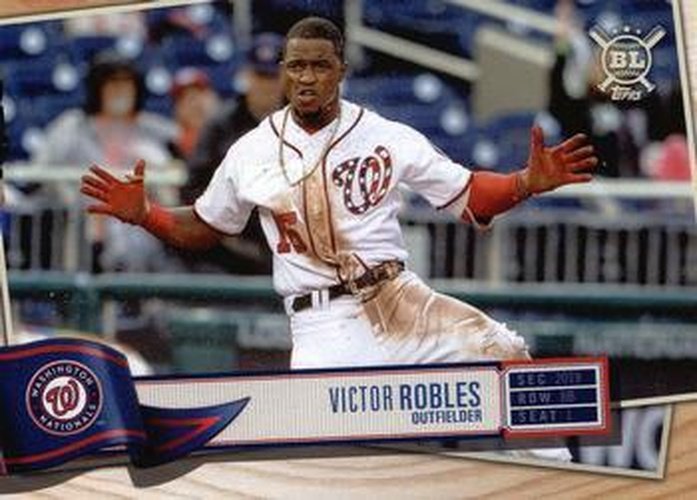 #183 Victor Robles - Washington Nationals - 2019 Topps Big League Baseball