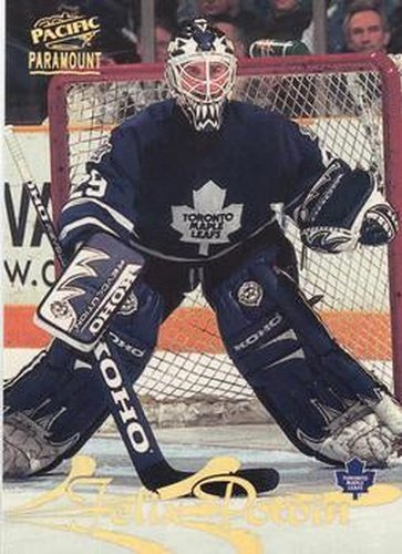 #183 Felix Potvin - Toronto Maple Leafs - 1997-98 Pacific Paramount Hockey