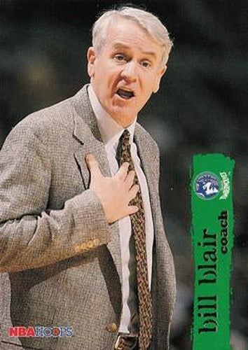 #184 Bill Blair - Minnesota Timberwolves - 1995-96 Hoops Basketball