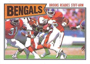 #184 James Brooks - Cincinnati Bengals - 1987 Topps Football