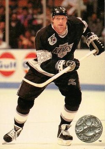 #184 Marty McSorley - Los Angeles Kings - 1991-92 Pro Set Platinum Hockey