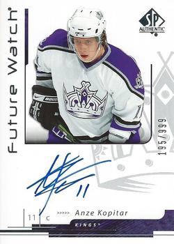 #184 Anze Kopitar - Los Angeles Kings - 2006-07 SP Authentic Hockey