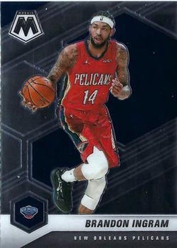 #184 Brandon Ingram - New Orleans Pelicans - 2020-21 Panini Mosaic Basketball