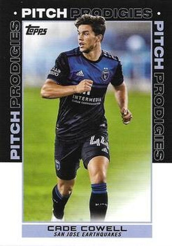 #184 Cade Cowell - San Jose Earthquakes - 2021 Topps MLS Soccer