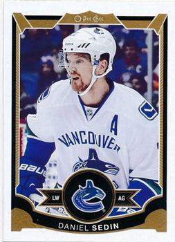 #184 Daniel Sedin - Vancouver Canucks - 2015-16 O-Pee-Chee Hockey