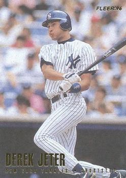 #184 Derek Jeter - New York Yankees - 1996 Fleer Baseball
