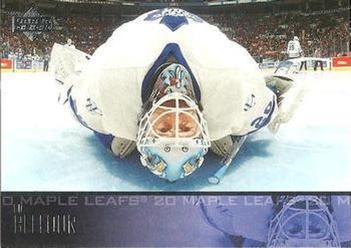 #184 Ed Belfour - Toronto Maple Leafs - 2003-04 Upper Deck Hockey