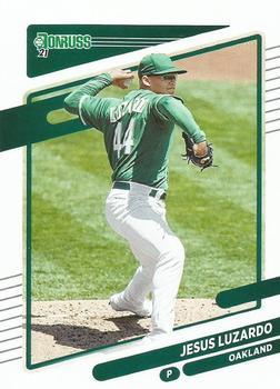 #184 Jesus Luzardo - Oakland Athletics - 2021 Donruss Baseball