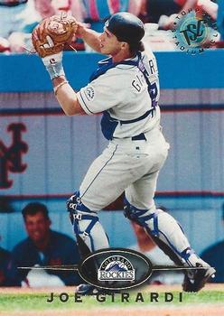 #184 Joe Girardi - Colorado Rockies - 1995 Stadium Club Baseball