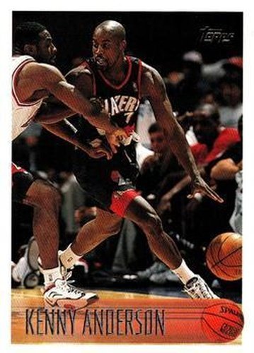 #184 Kenny Anderson - Portland Trail Blazers - 1996-97 Topps Basketball