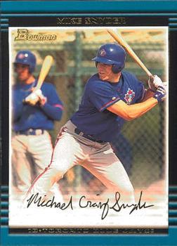 #184 Mike Snyder - Toronto Blue Jays - 2002 Bowman Baseball