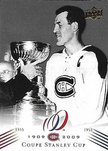 #184 Coupe Stanley Cup - Montreal Canadiens - 2008-09 Upper Deck Montreal Canadiens Centennial Hockey