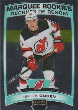 #184 Nikita Gusev - New Jersey Devils - 2019-20 O-Pee-Chee Platinum Hockey