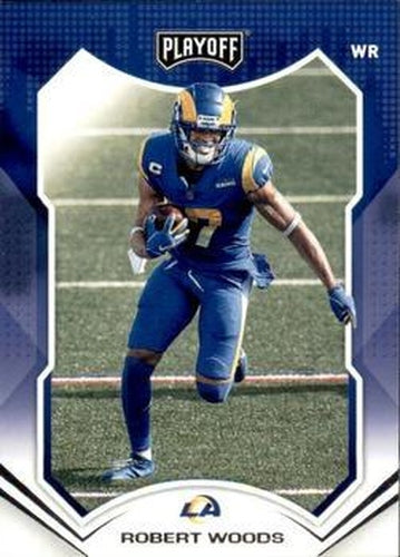 #184 Robert Woods - Los Angeles Rams - 2021 Panini Playoff Football