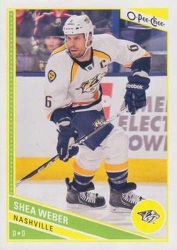 #184 Shea Weber - Nashville Predators - 2013-14 O-Pee-Chee Hockey