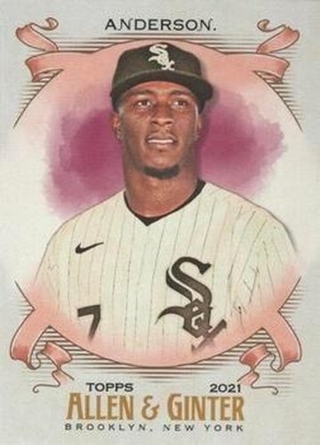 #184 Tim Anderson - Chicago White Sox - 2021 Topps Allen & Ginter Baseball