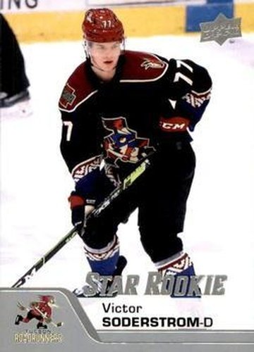 #184 Victor Soderstrom - Tucson Roadrunners - 2020-21 Upper Deck AHL Hockey